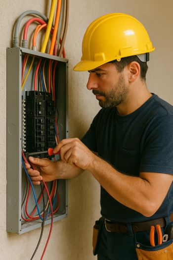 Professional electrician in Waldorf